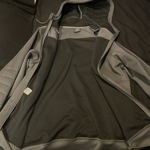 Grey jordan full zip up hoodie - Picture 4 of 6